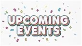 Upcoming Events