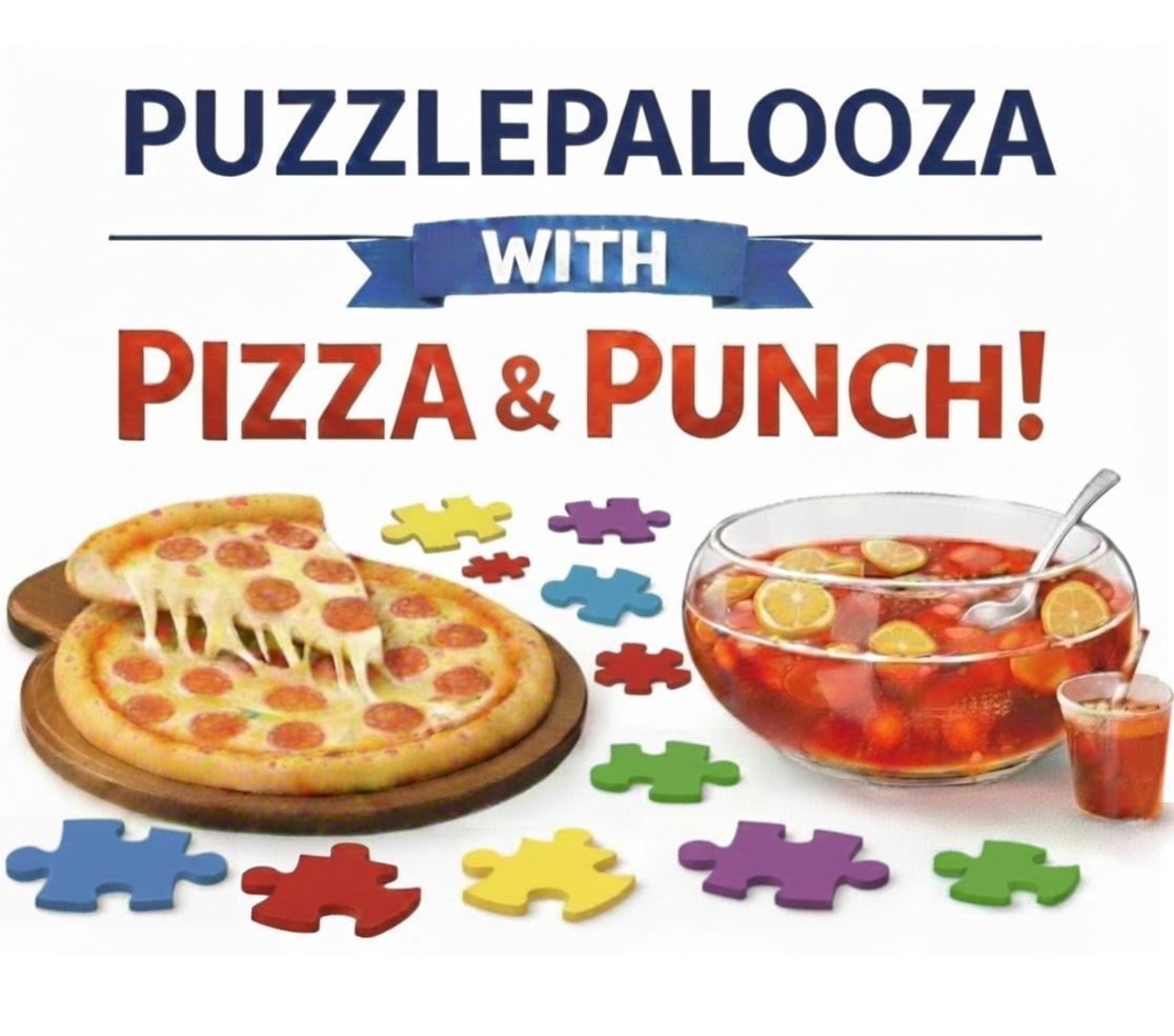 Puzzlepalooza Pizza and Punch